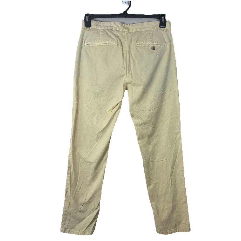 Vineyard Vines Breaker Pants Men's Size 30 X 29(Tag Reads 30) Soft Yellow